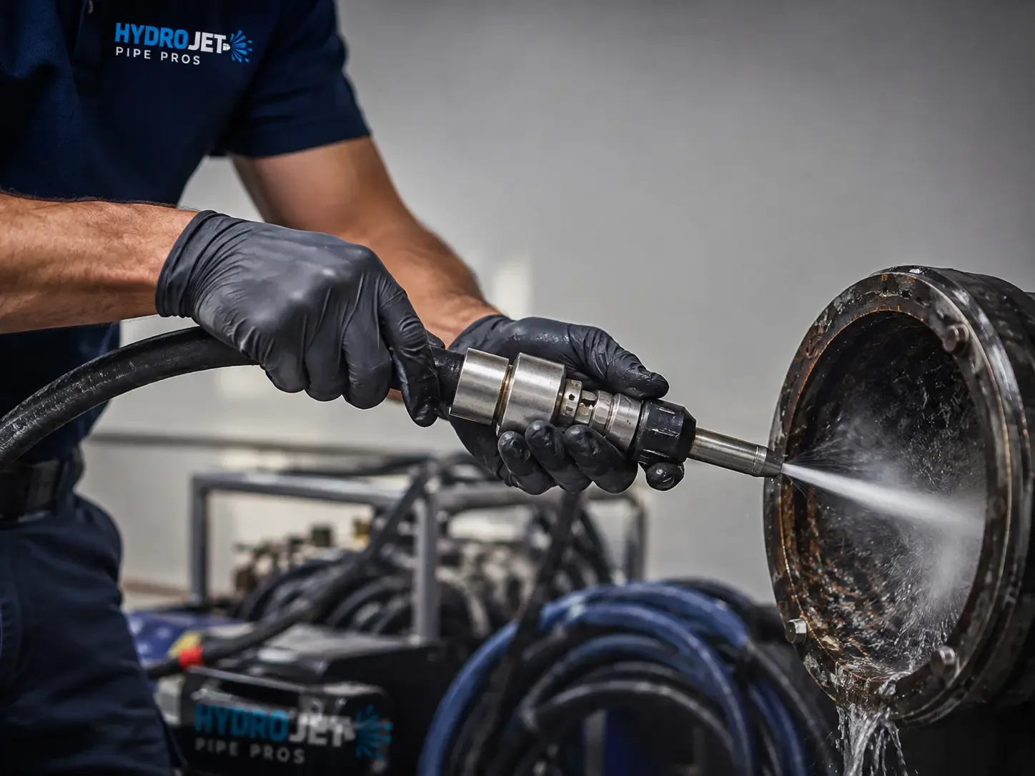 Hydro Jet Pipe Descaling in Columbia, LA